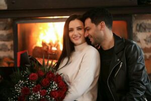 Murat Yildirim va juca într-o reclamă împreună cu soția lui