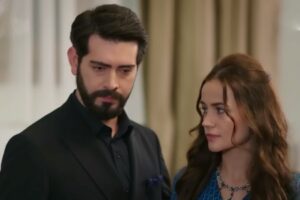 Flori însângerate  Episoadele 24 și  25. Baran îi cere lui Dilan să îl însoțească la o cină de afaceri