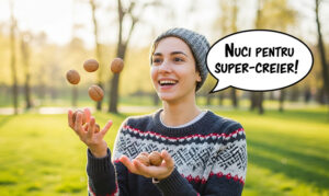 Știai că nucile îți pot îmbunătăți funcțiile creierului?