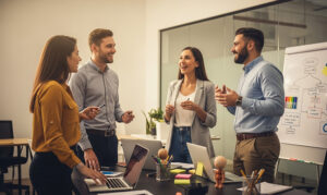 Cum să îți îmbunătățești relațiile cu colegii noi